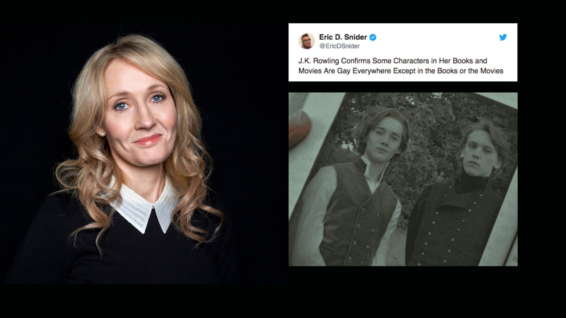 After Her Big Reveal, Twitter Slams Rowling for Lack of Diversity