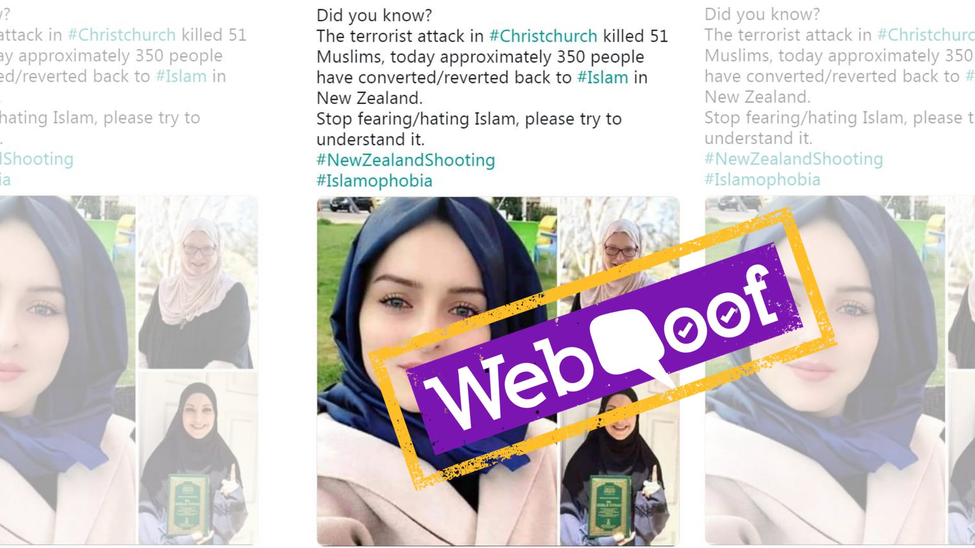 Claim of 350 People Accepting Islam After NZ Mosque Attack Is Fake