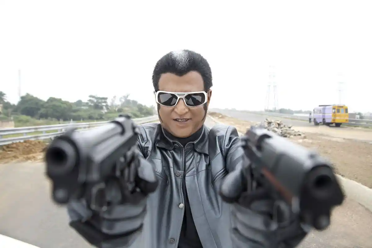 Rajinikanth in <i>Robot.</i>