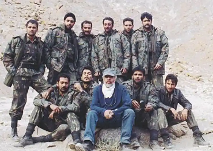 The team behind <i>LOC Kargil</i>.