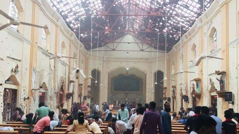 Image result for sri lanka BOMB BLAST in church