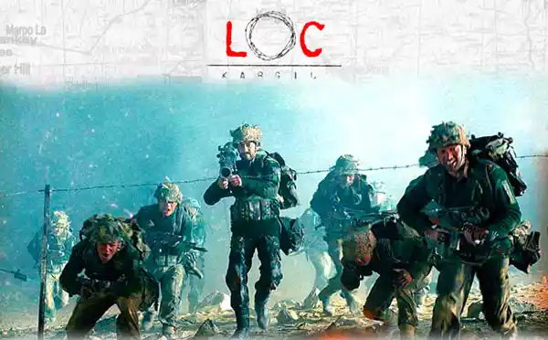The poster of <i>LOC Kargil</i>.