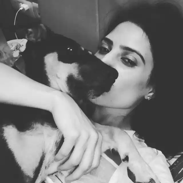 Anissia was very close to Zo, a dog she had adopted from a shelter in Delhi, and he was her solace on bad days.
