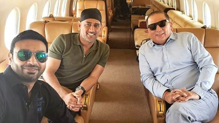 Image result for ms-dhoni-spotted-in-jaipur-sporting-a-new-look-viral