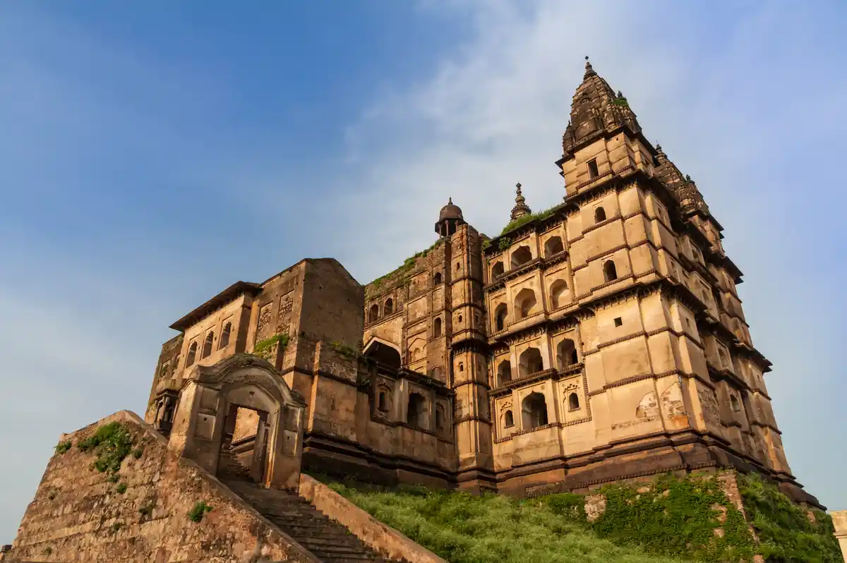 Visiting Orchha is like going back in time.