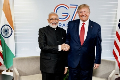 Image result for <a class='inner-topic-link' href='/search/topic?searchType=search&searchTerm=MODI' target='_blank' title='click here to read more about MODI'>modi</a> feels Kashmir is under control: Trump