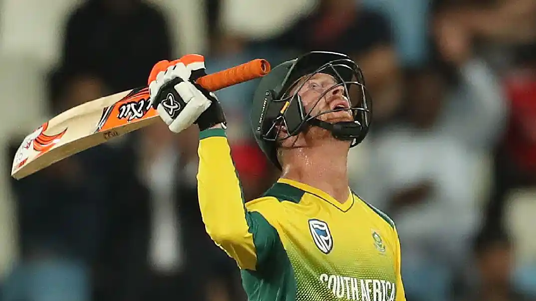 Heinrich Klaasen scored 41 runs off just twelve balls off Yuzvendra Chahal at Centurion on 21 February 2018.
