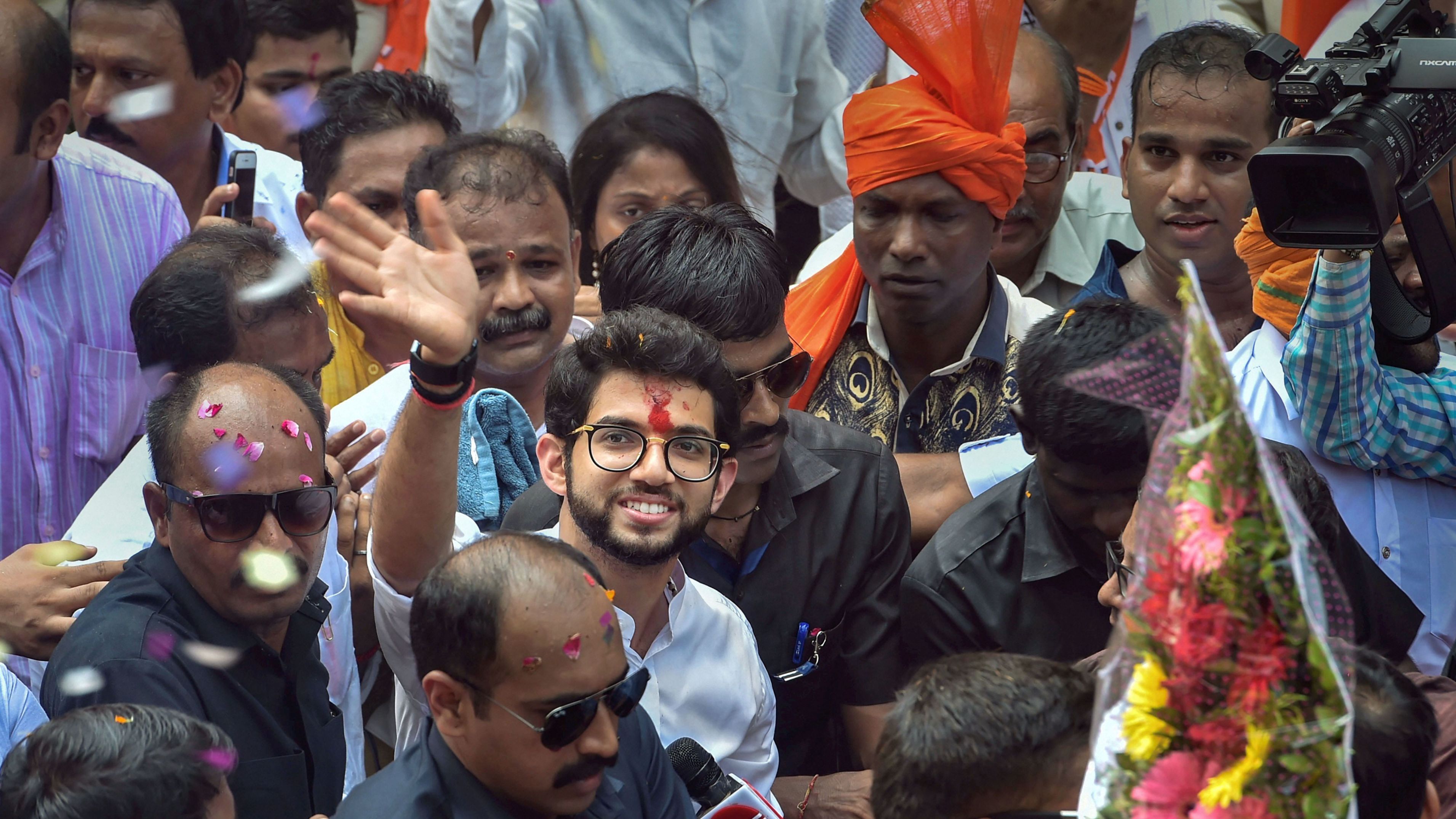 Aaditya Files Nomination, Becomes 1st Thackeray to Contest Polls