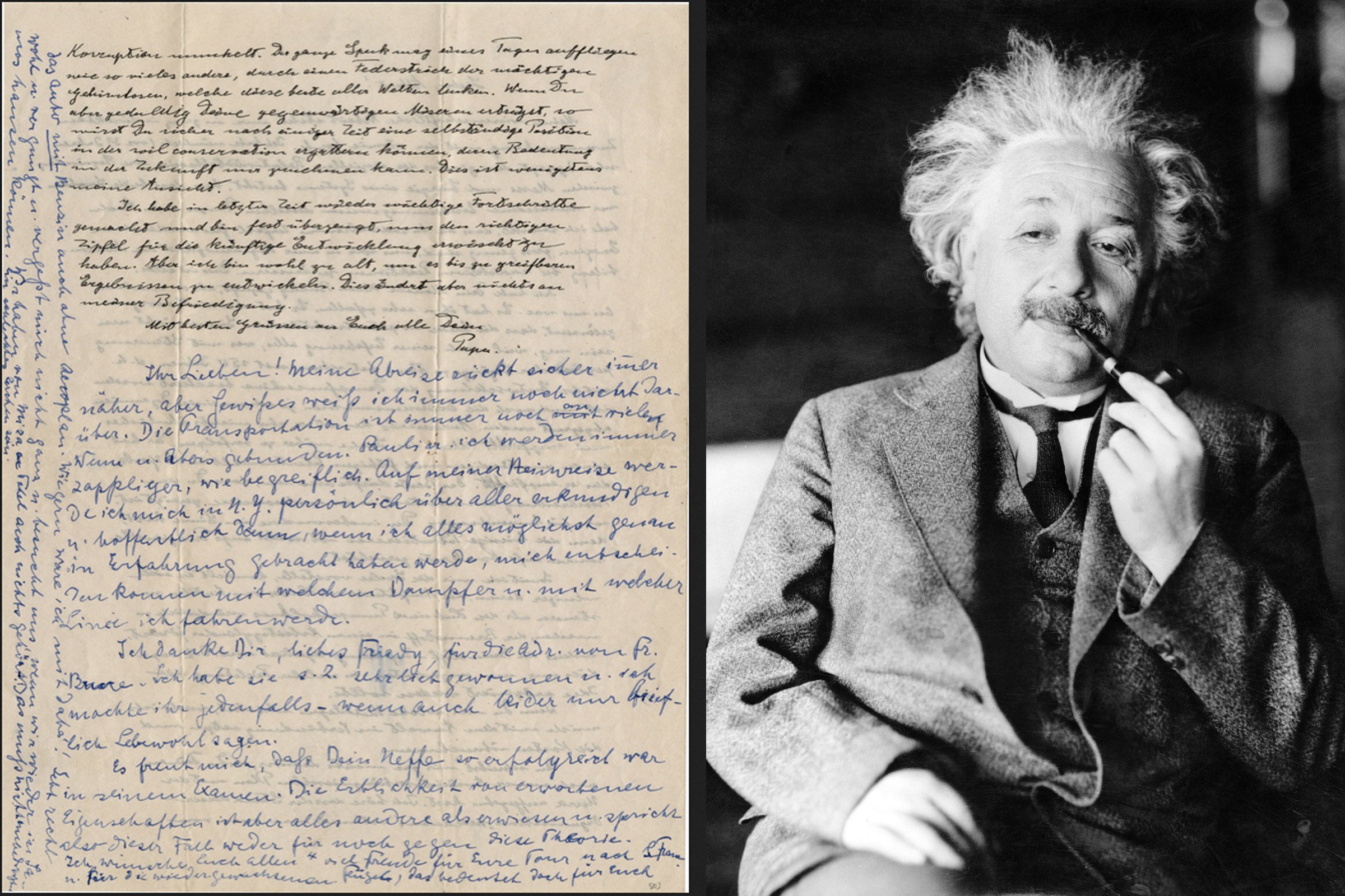 27 of Einstein’s Handwritten Letters Auctioned The Quint