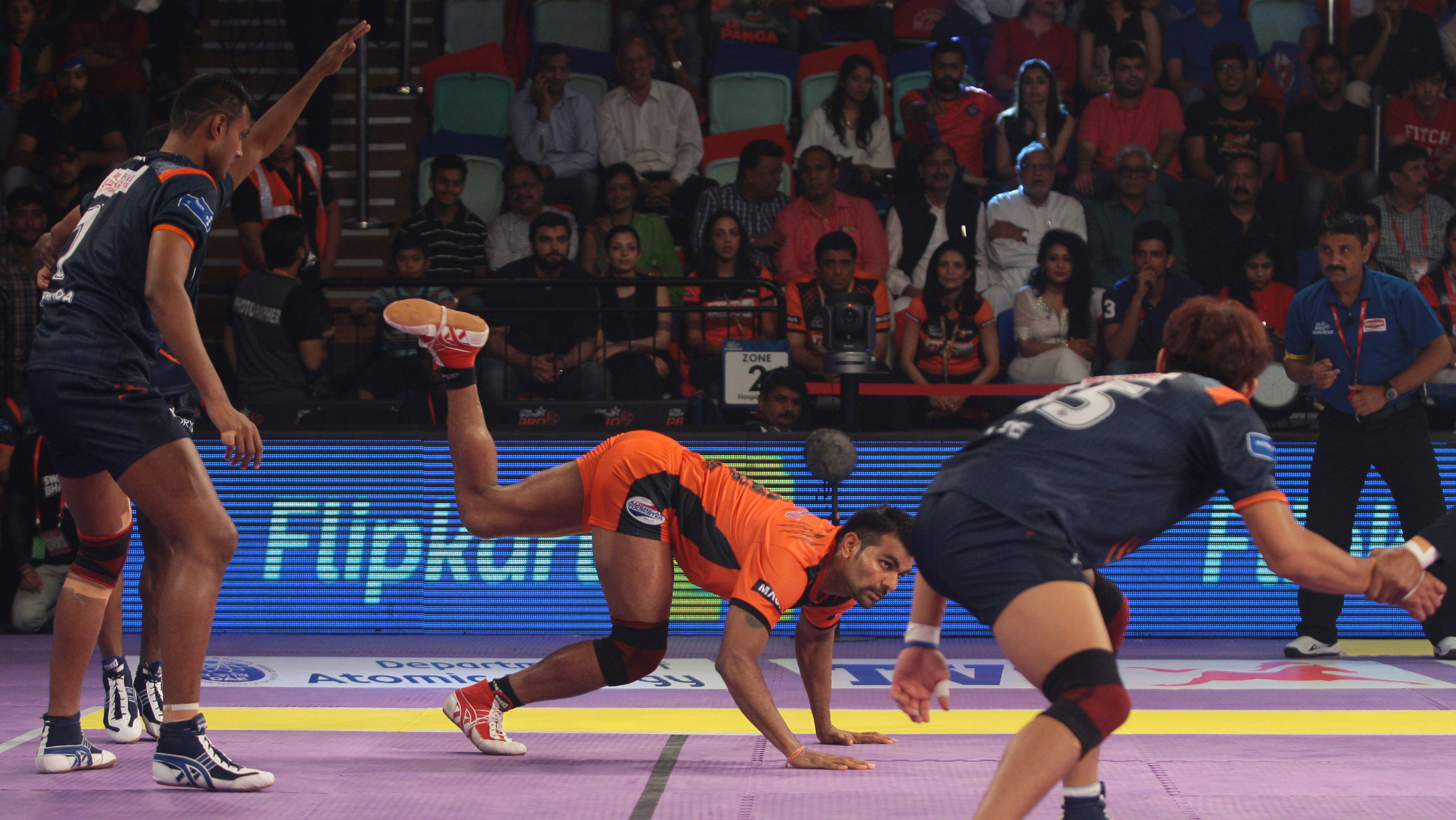 U Mumba Beat Bengal Warriors to Return to Top of the Table 