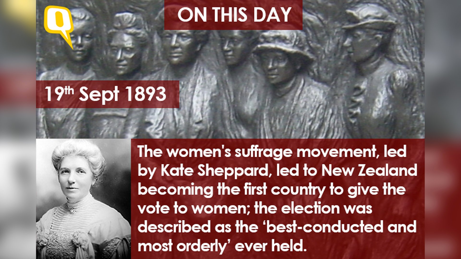 On This Day, 122 Years Ago, New Zealand Gave Women the Vote The Quint