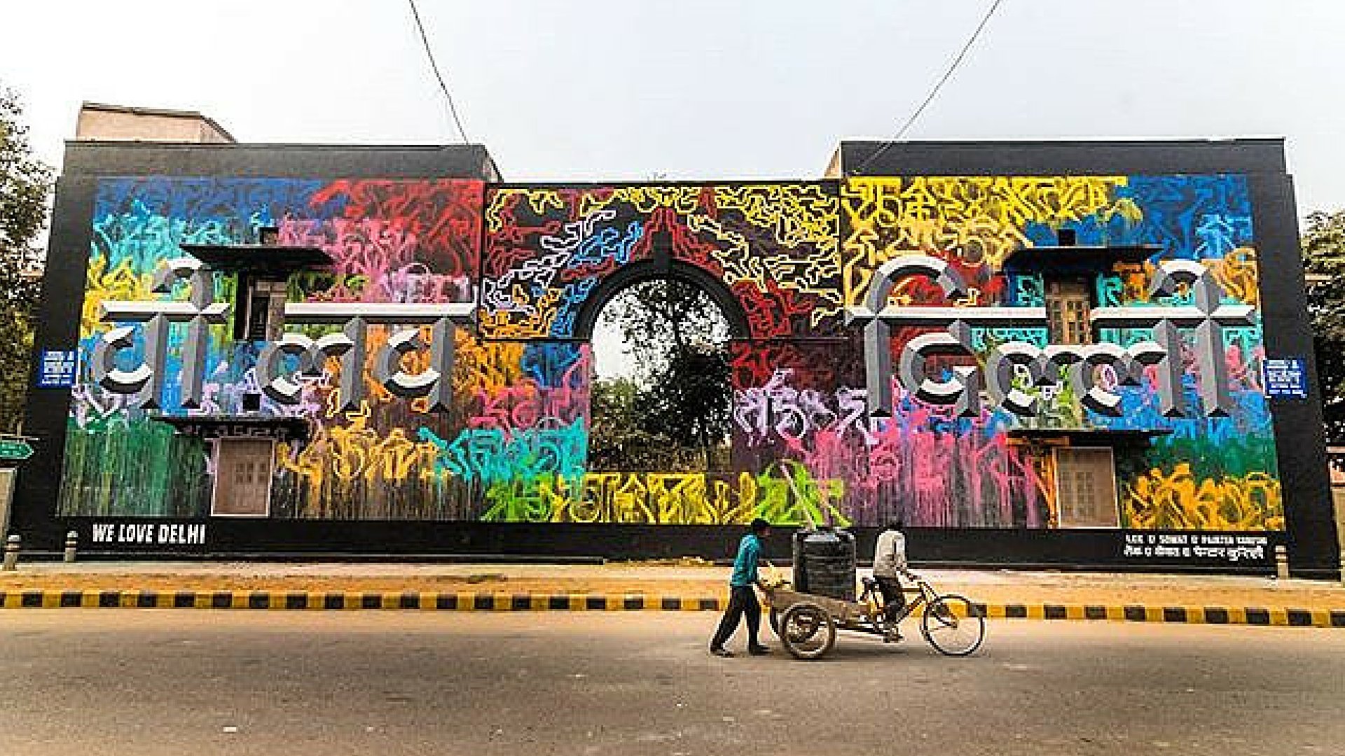 In Pics Delhi’s Street Art Festival Leaves Lodhi Colony Magical The