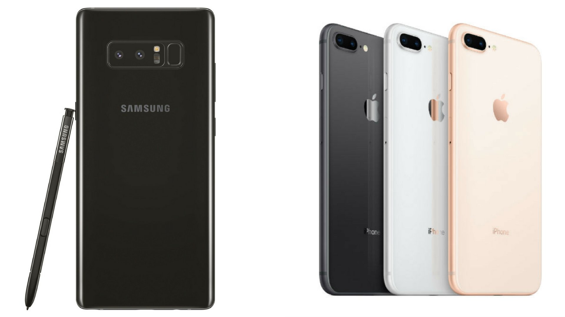 iphone 8 plus vs galaxy note 9