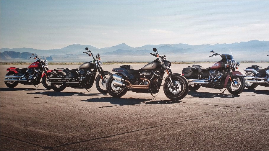 New 2018 model year Harley Davidson motorcycles in India