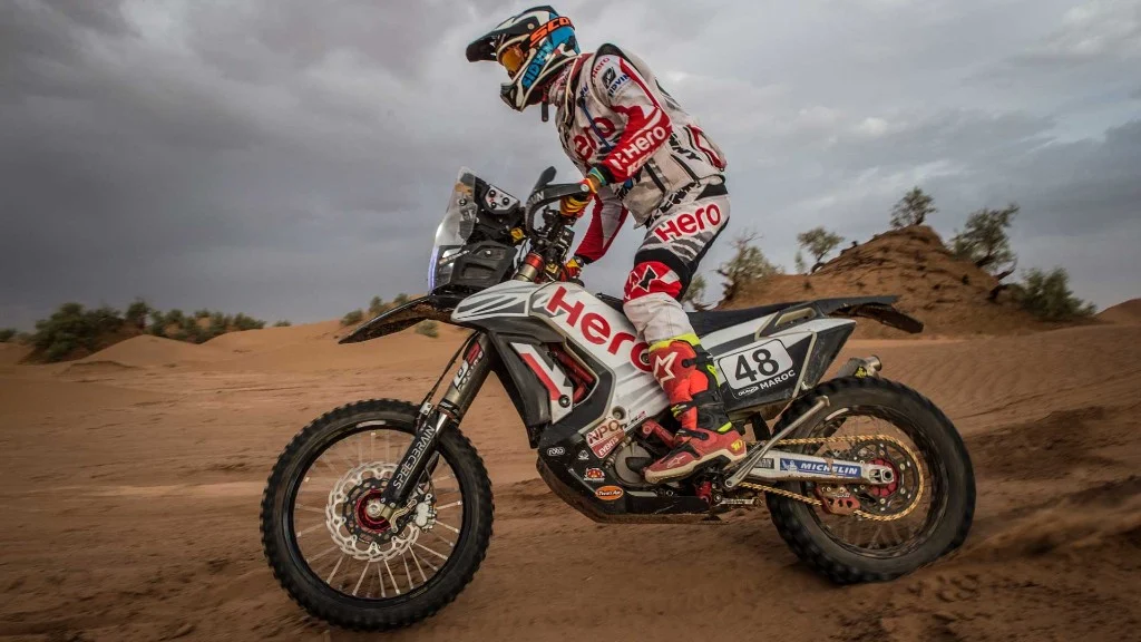 Hero Motocorp unveil RR 450 before Dakar Rally 2018