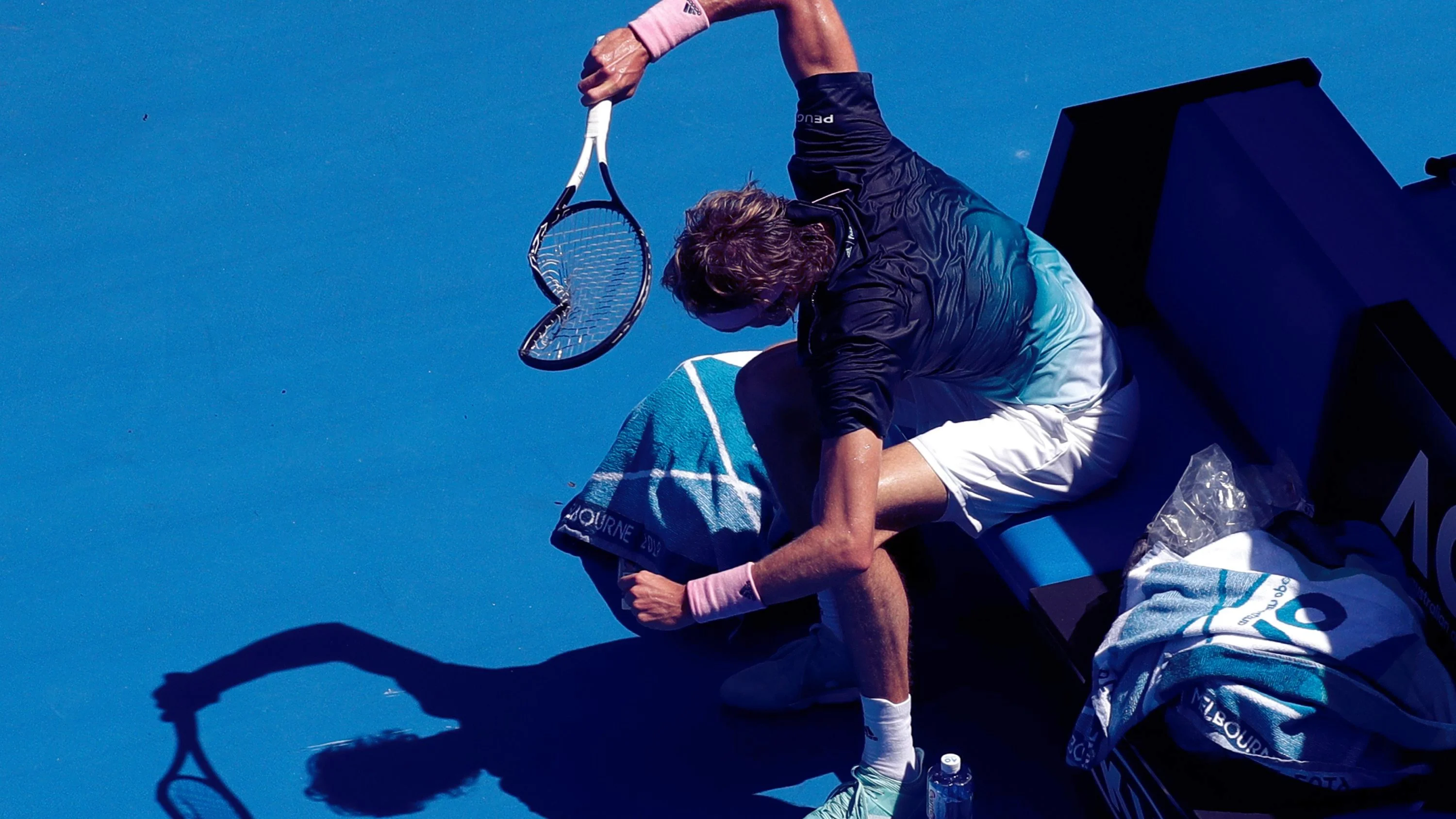 Australian Open Tennis Players Can Cause Quite a Racket by Smashing