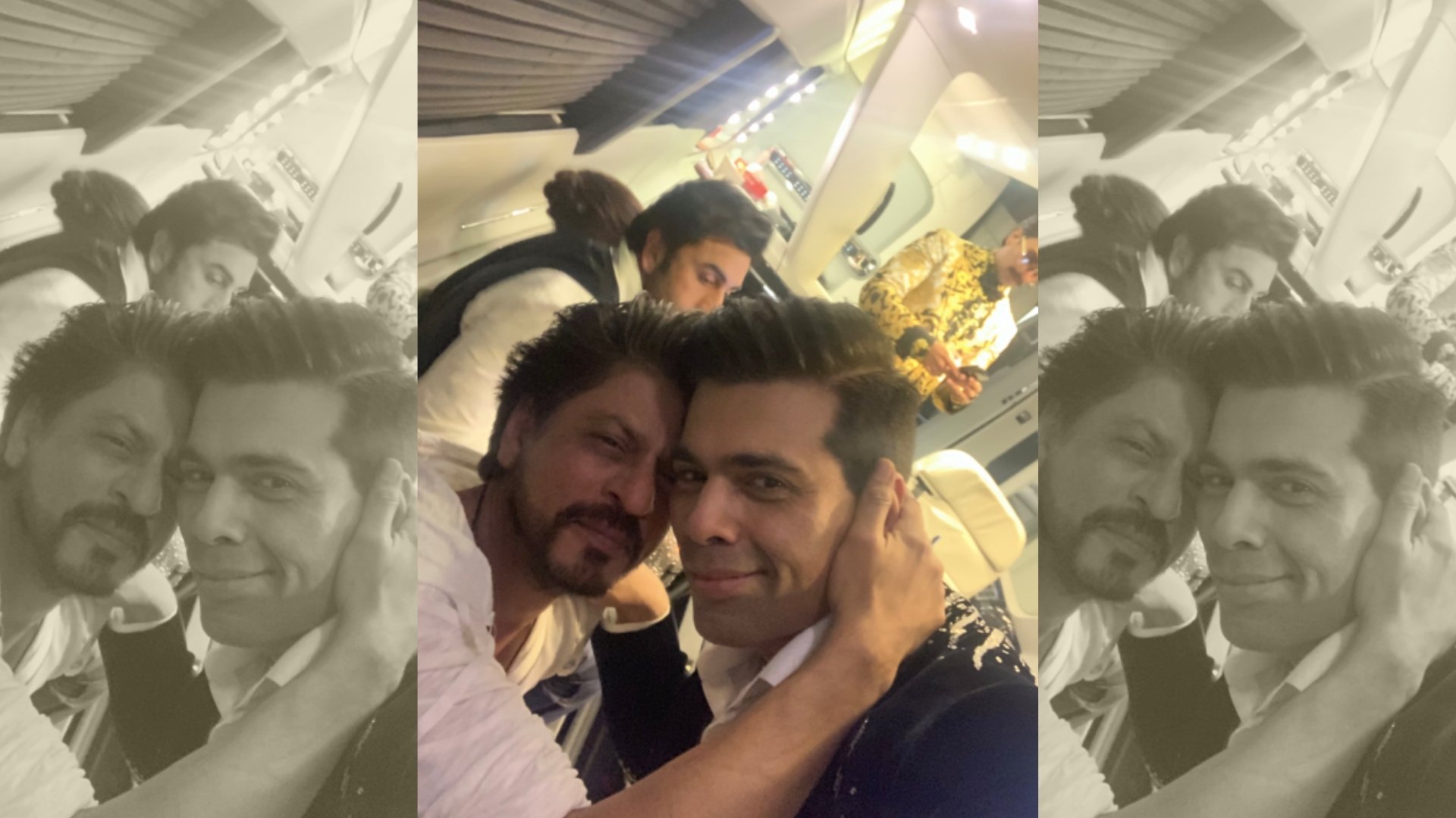 Karan Johar Posts a Selfie With Shah Rukh Khan to Prove 