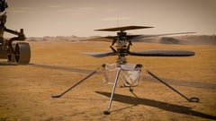NASA regains contact with mini helicopter on Mars