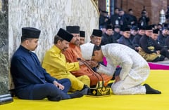 Leaders and blue bloods descend on Brunei for royal wedding climax