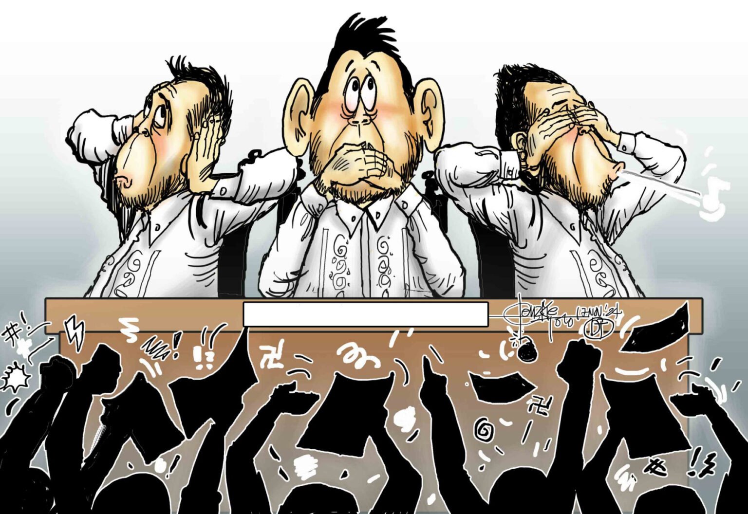 Hear no evil, see no evil