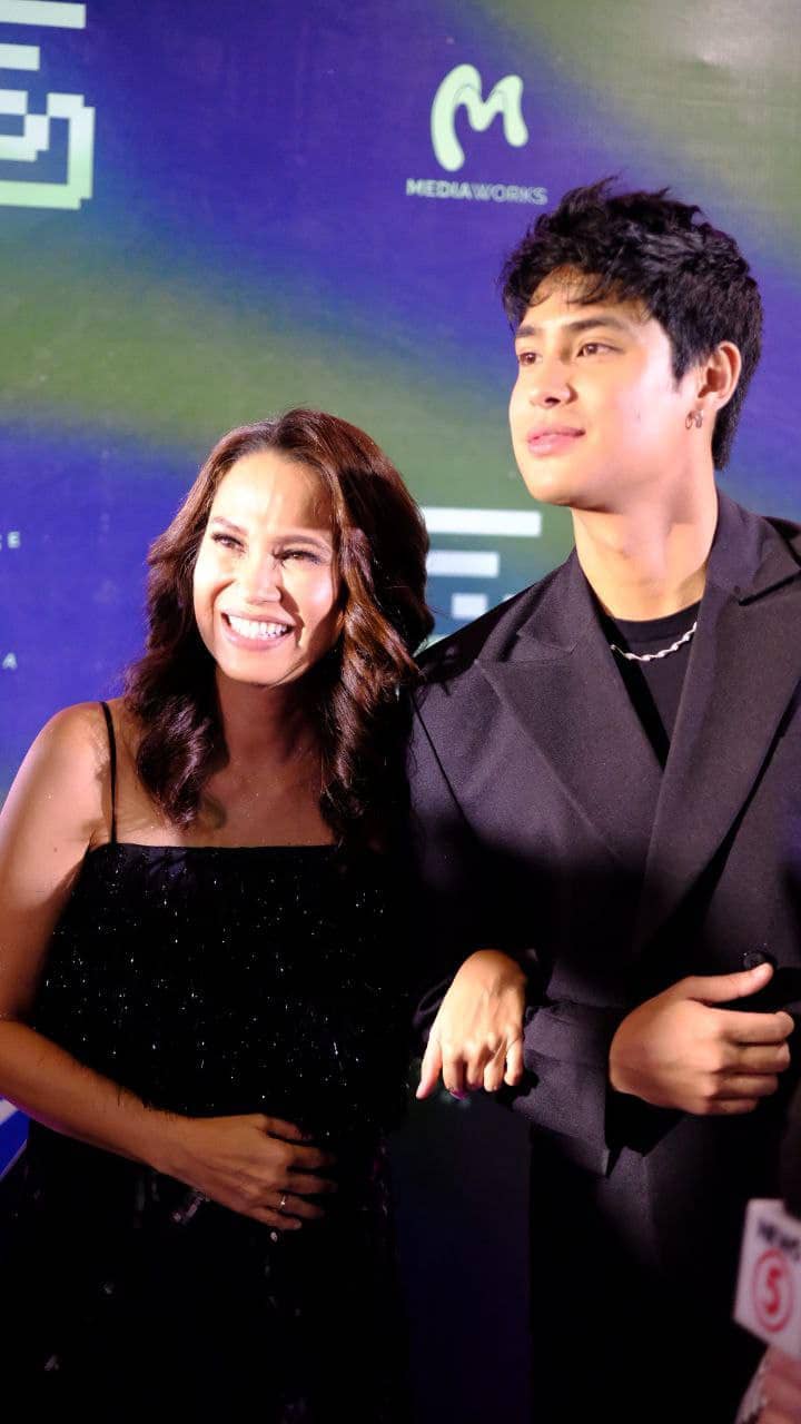 MARICEL Laxa-Pangilinan and son Donny.