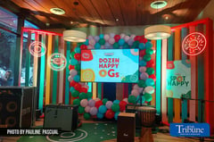 LOOK: Rollercoaster of fun at Krispy Kreme Bonifacio High Street.| via Pauline Joyce Pascual