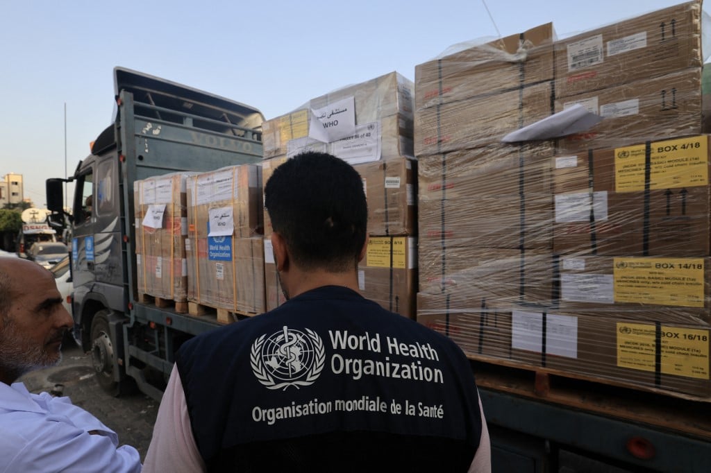 Israel accuses WHO of 'collusion' with Hamas
