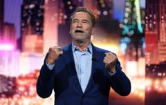 Arnold Schwarzenegger held over luxury watch at Munich airport