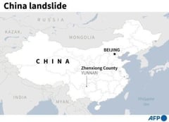 Southwest China landslide buries 47