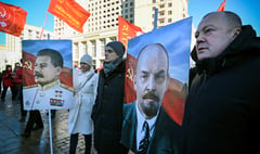 Russians gather to mark 100 years since Lenin's death
