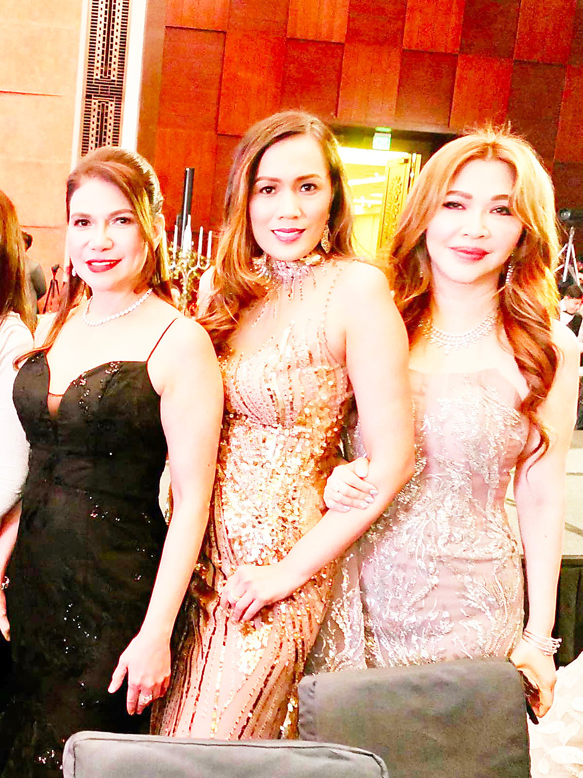 Dr. Elsie Pascua, Irene Montemayor and Ruby Chua.
