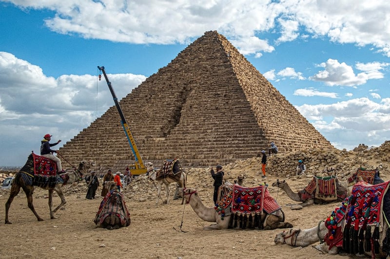 Egypt pyramid renovation sparks debate