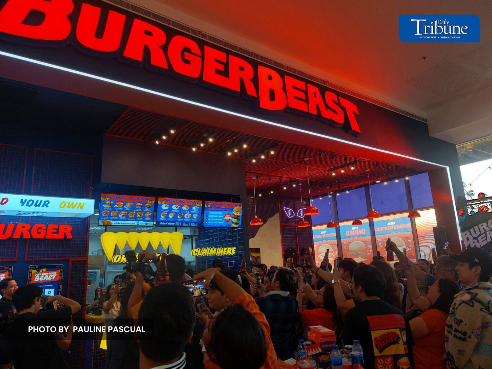 Burger Beast opens at SM Mall of Asia