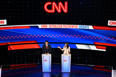 White House hopefuls avoid Trump bashing