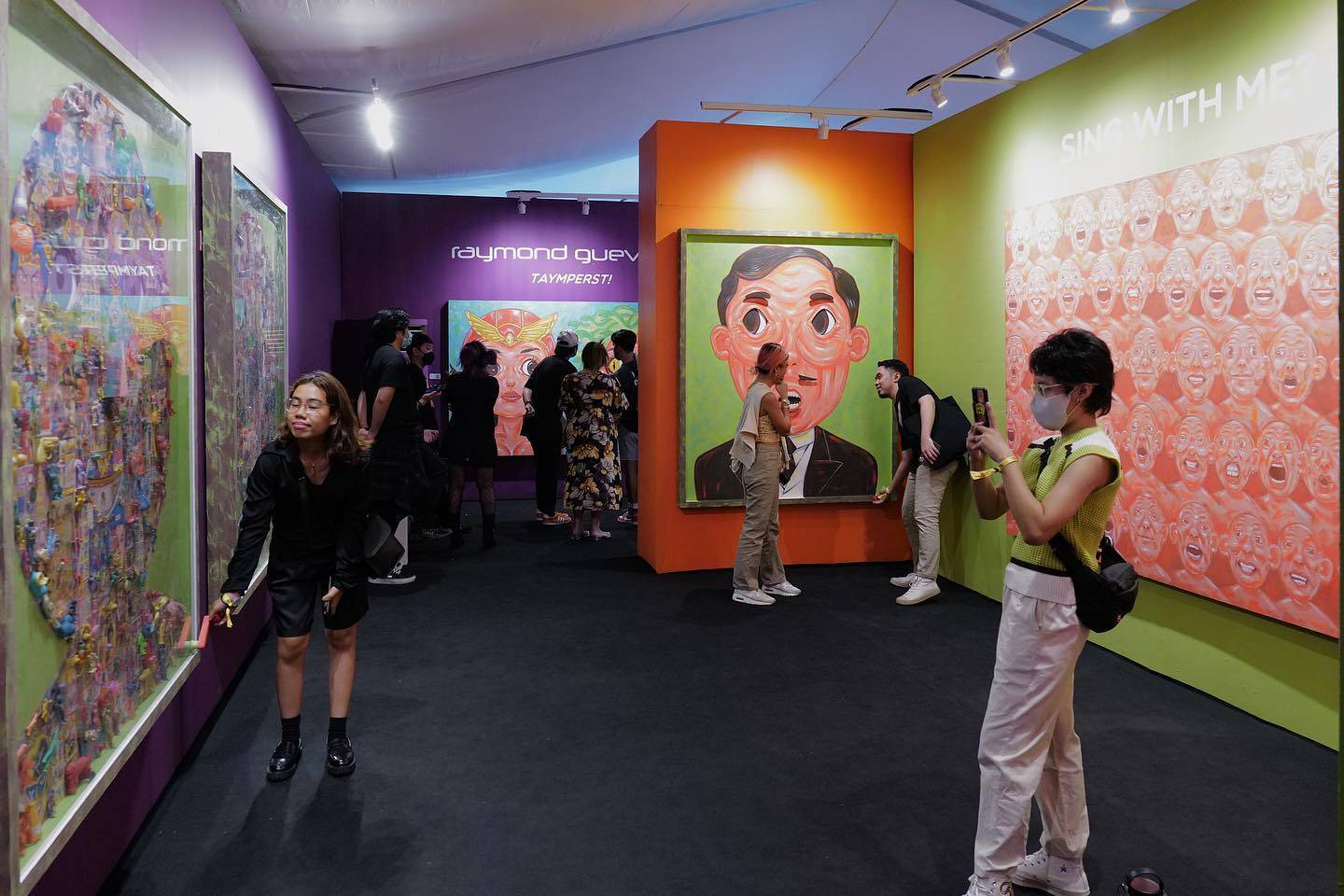 AN exhibit by Raymond Guevarra at last year’s Art Fair.