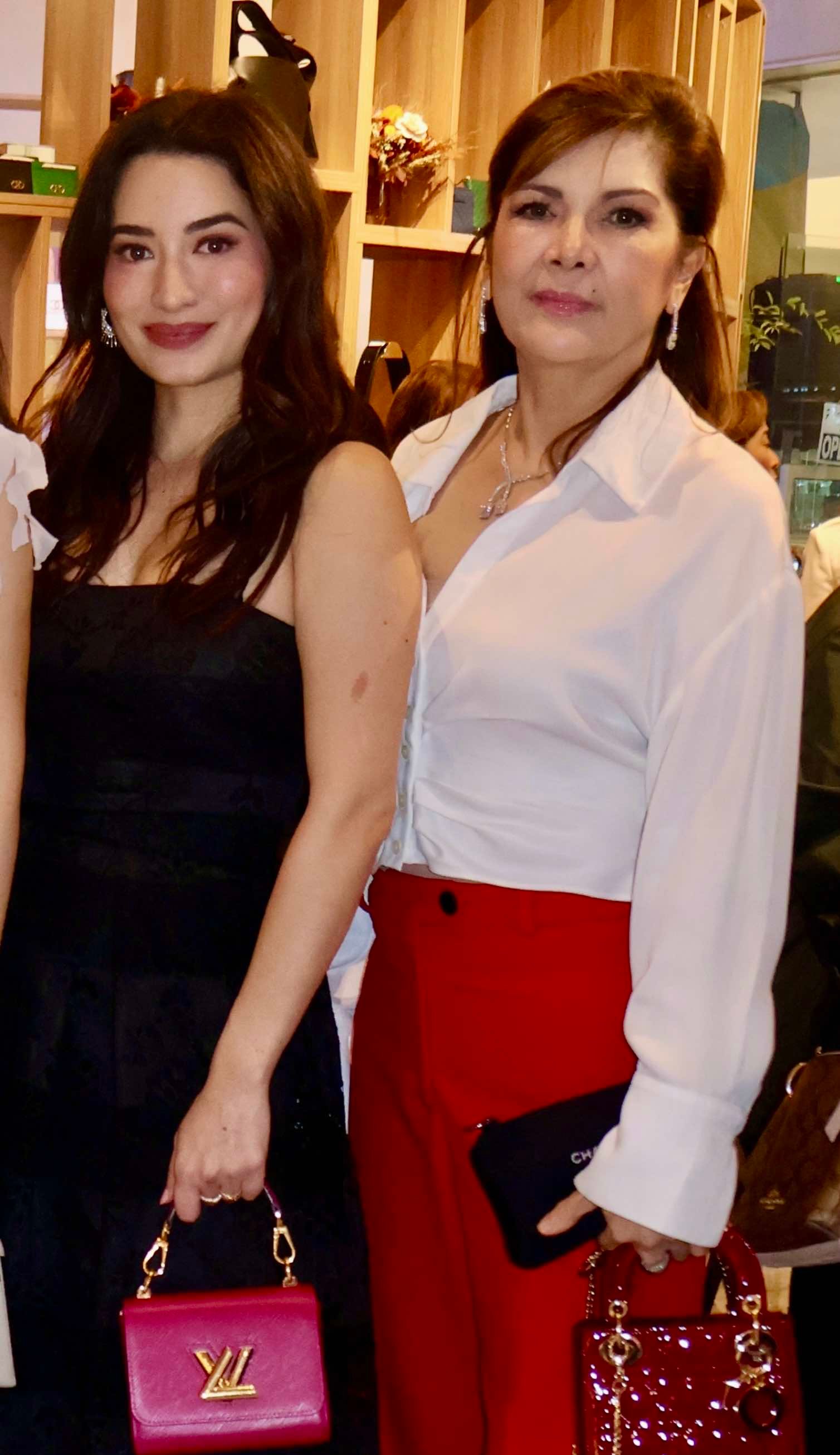 Nichole Anderson and Jean Saburit.