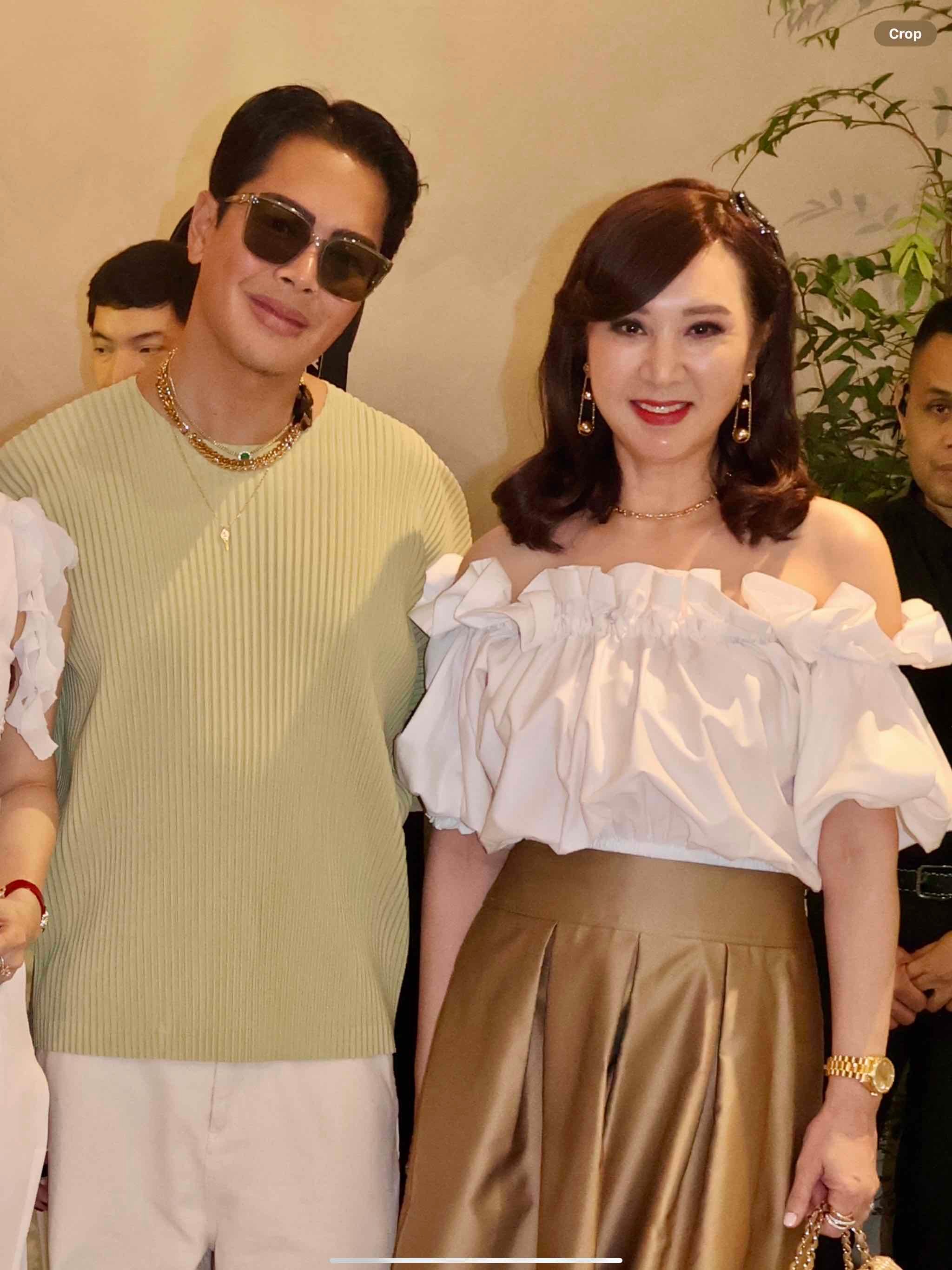 Dong Ronquillo and Carolyn Tan.