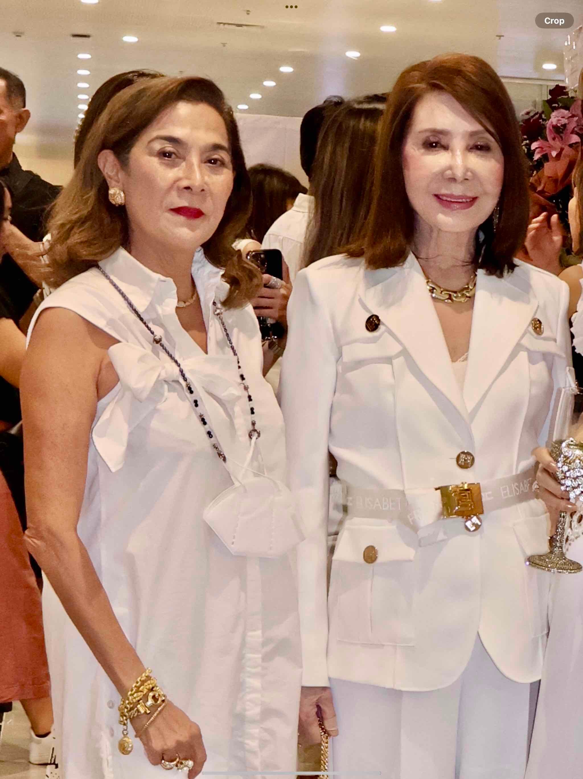 Marivic Vazquez and Angola Consul Helen Ong.