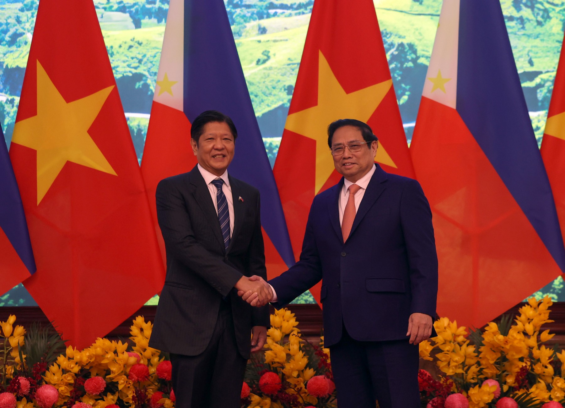 PBBM's courtesy call on PM Pham Minh Chinh in Vietnam