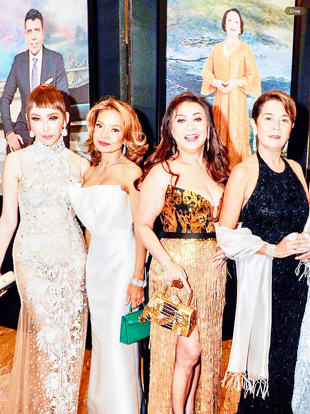 Lovelyn Segovia, Gela Cornetisin, Virgie Monton and Marivic Vazquez.