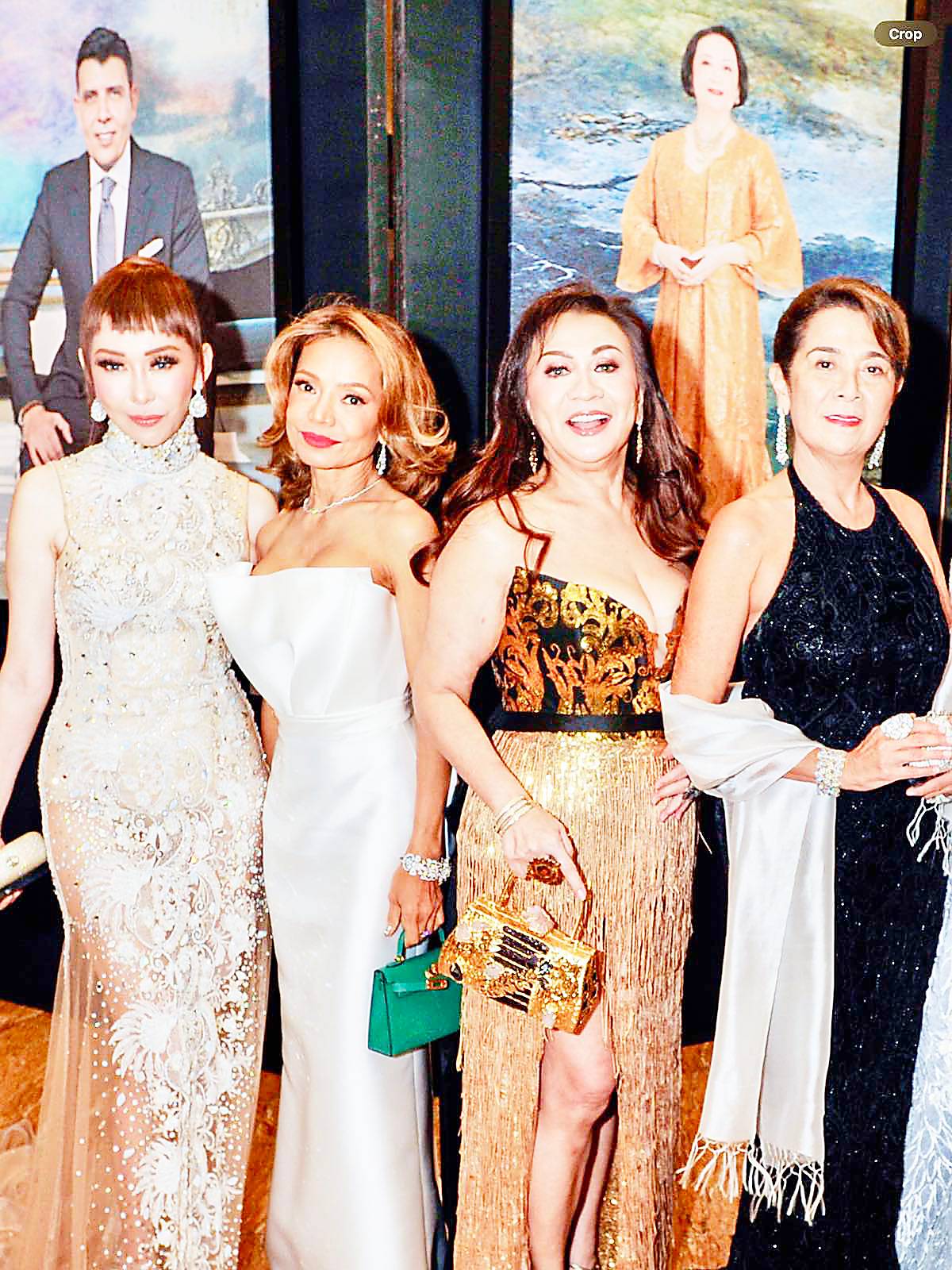 Lovelyn Segovia, Gela Cornetisin, Virgie Monton and Marivic Vazquez.