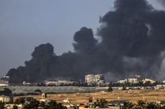 Israel pressed on two-state solution as forces hammer south Gaza