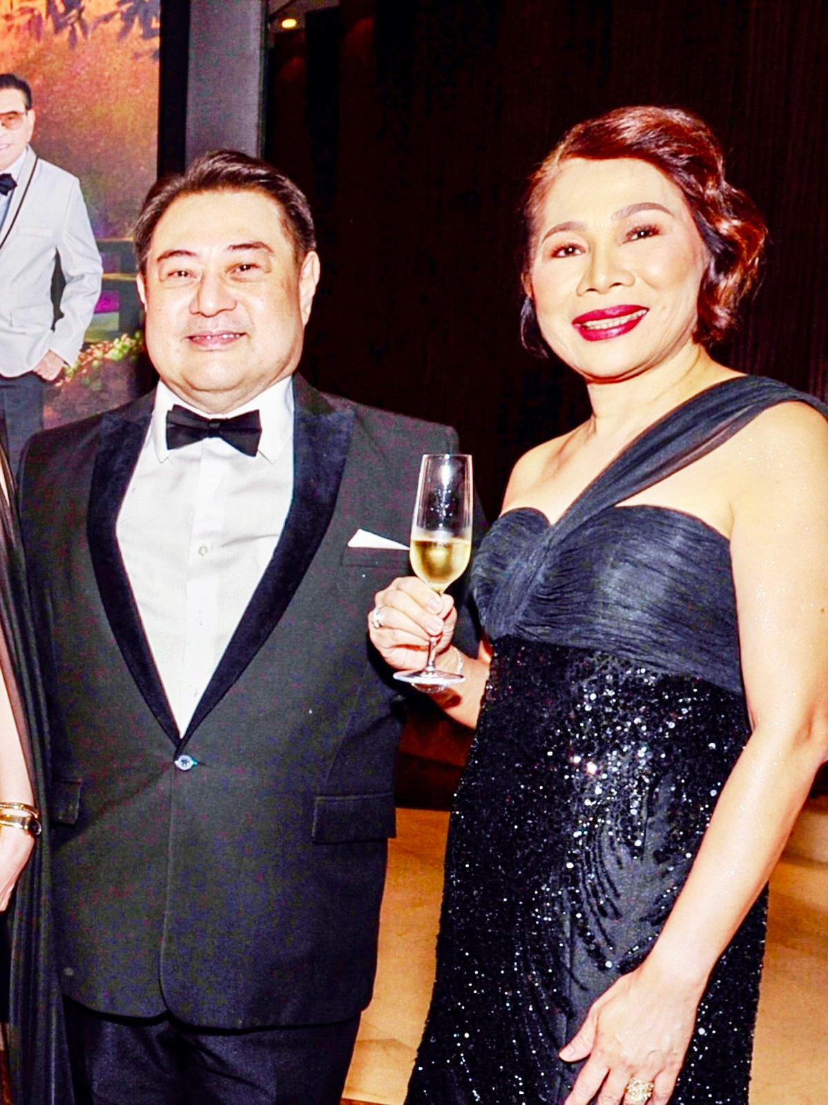 Dean Decker and Dr. Daisy Tabuena.