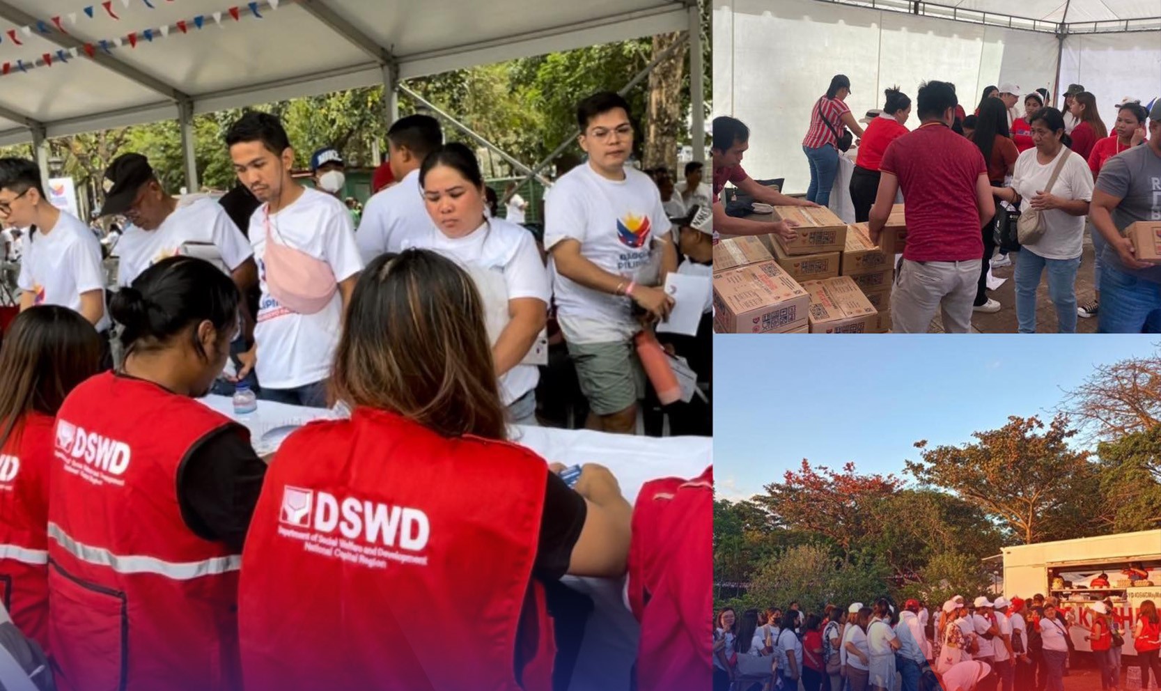 DSWD provides services during Sunday 'Bagong Pilipinas' rally