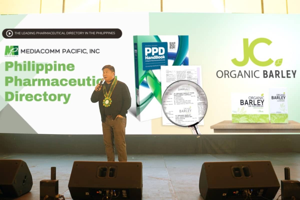 (On stage: Mr. Noel Lantin, President of Mediacomm Pacific, Inc.)