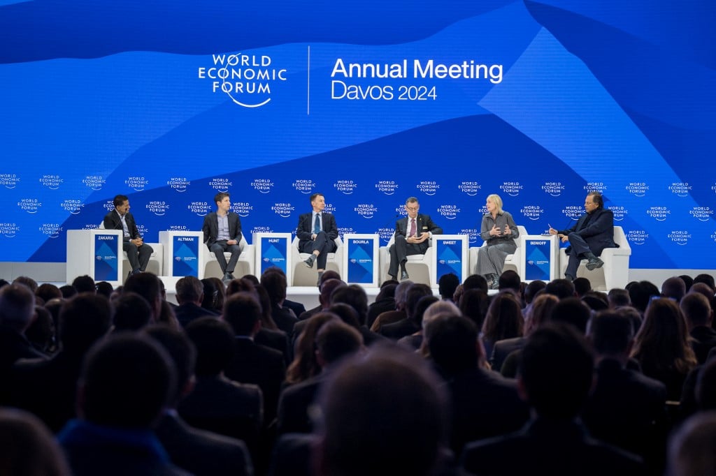 In Davos, AI excitement persists but fears over managing risks