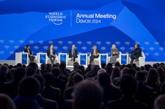 In Davos, AI excitement persists but fears over managing risks