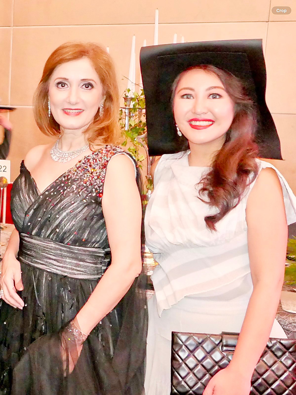 Georgette Wilson and Sheree Chua.