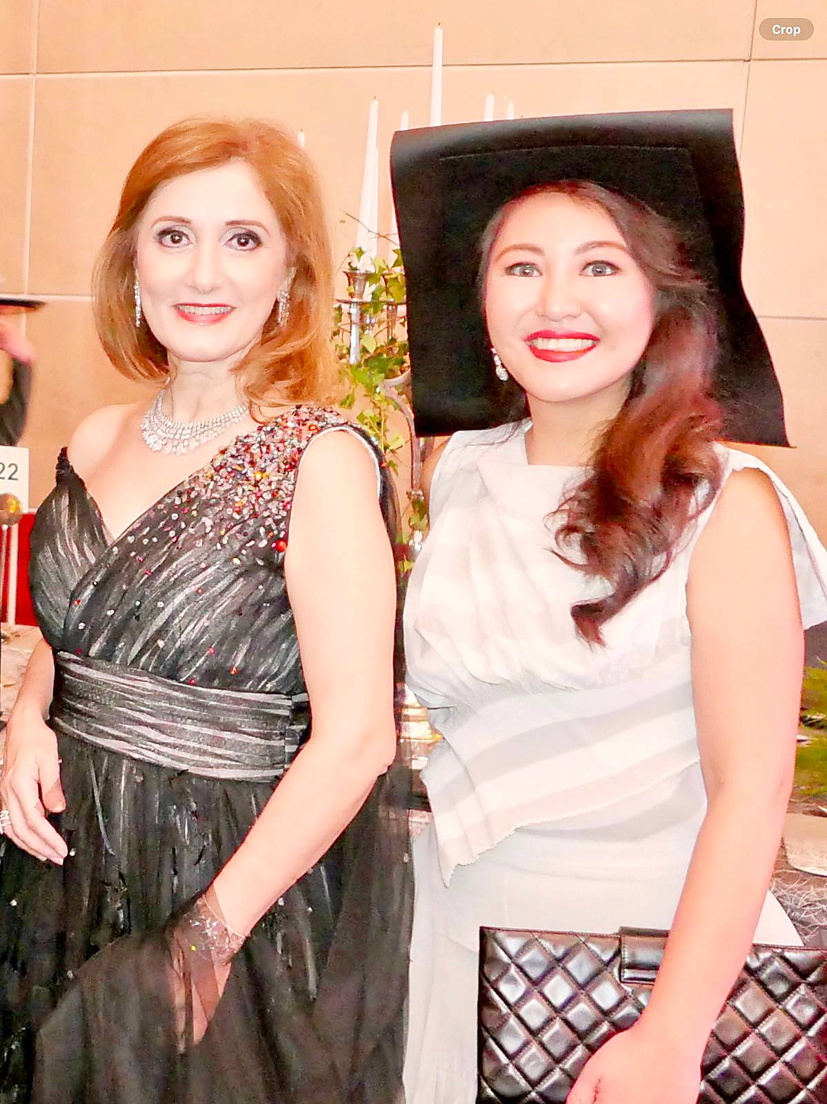 Georgette Wilson and Sheree Chua.