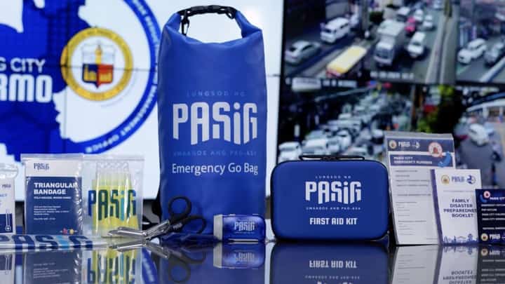 Pasig distributes emergency go-bags